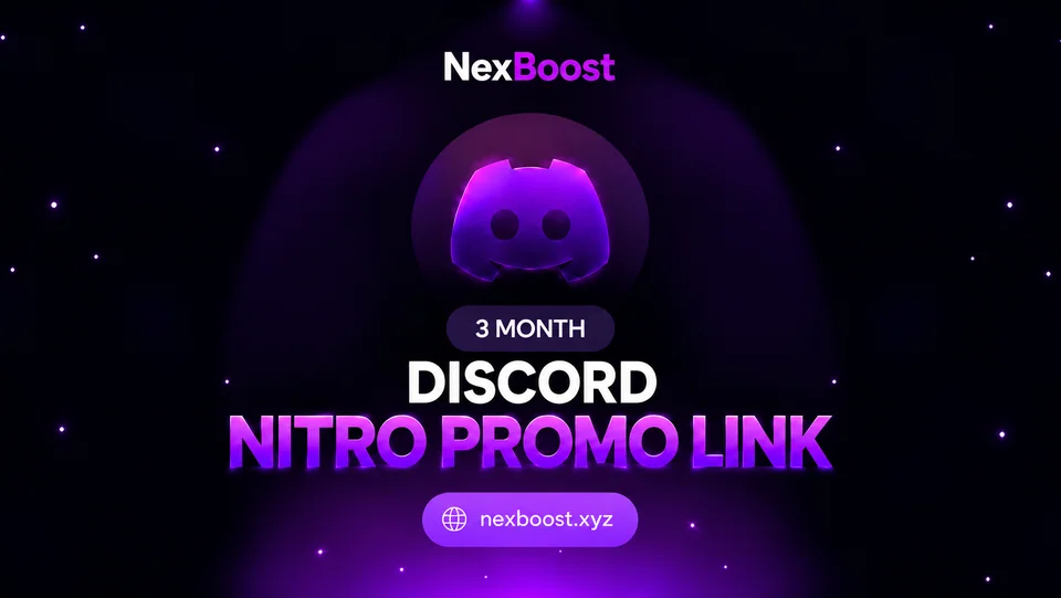 Discord Nitro Promo Link — 3 Months